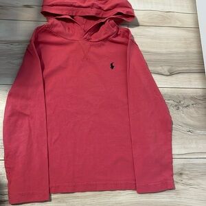 EUC Polo Ralph Lauren Size 5 Long Sleeve T-Shirt with Hood